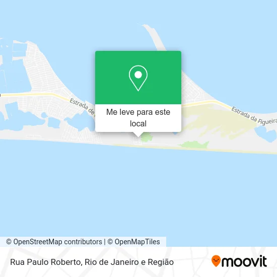 Rua Paulo Roberto mapa