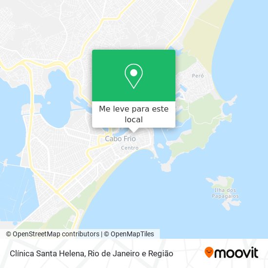 Clínica Santa Helena mapa