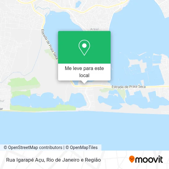 Rua Igarapé Açu mapa
