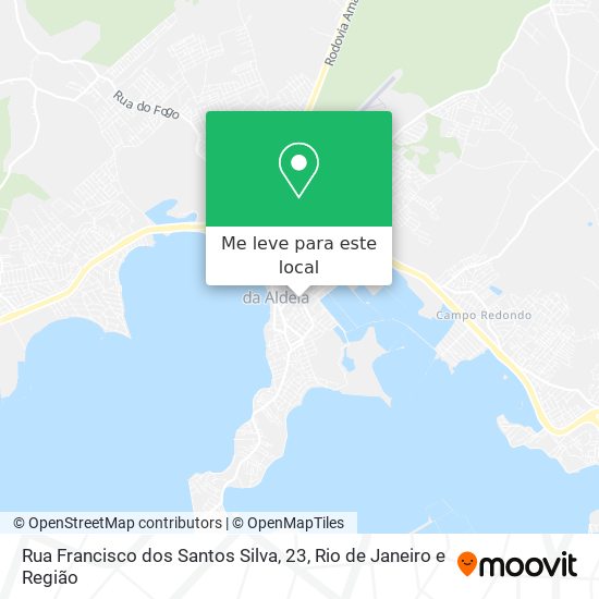 Rua Francisco dos Santos Silva, 23 mapa