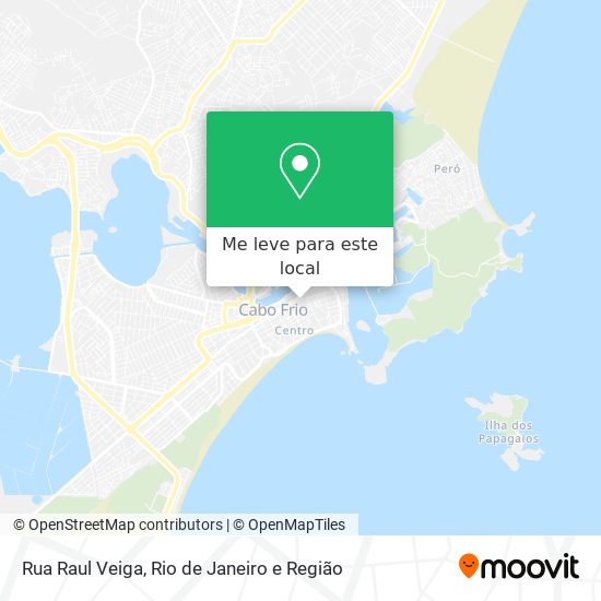 Rua Raul Veiga mapa