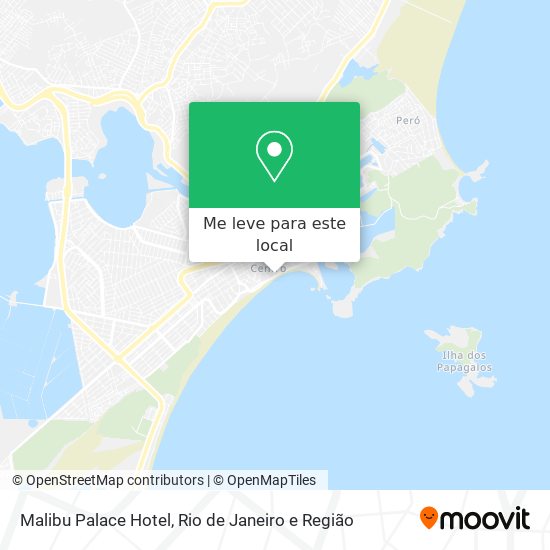 Malibu Palace Hotel mapa