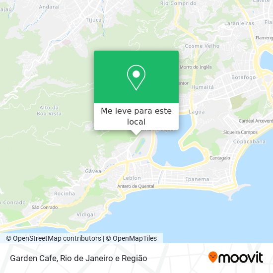 Garden Cafe mapa