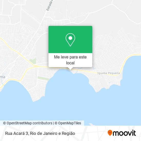 Rua Acará 3 mapa