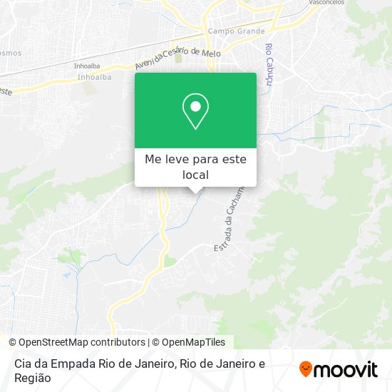 Cia da Empada Rio de Janeiro mapa