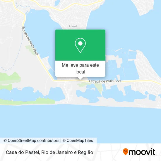 Casa do Pastel mapa