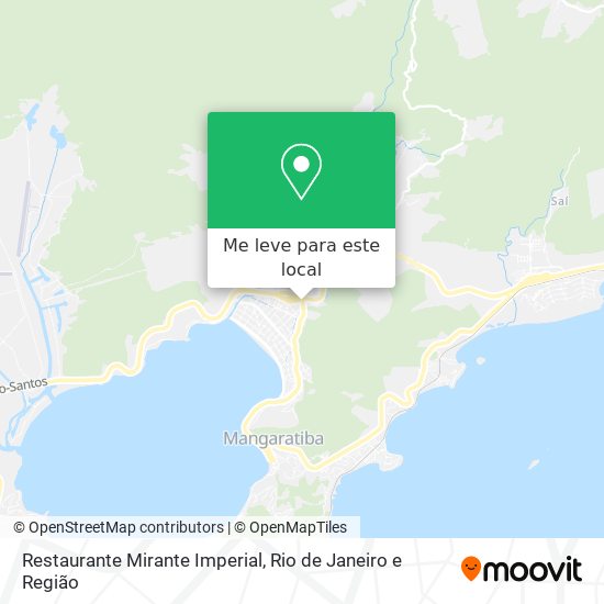 Restaurante Mirante Imperial mapa