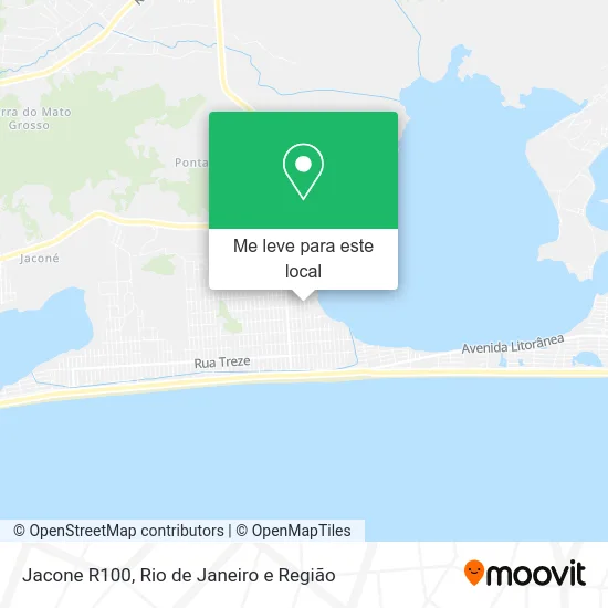 Jacone R100 mapa