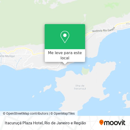 Itacuruçá Plaza Hotel mapa