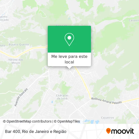 Bar 400 mapa