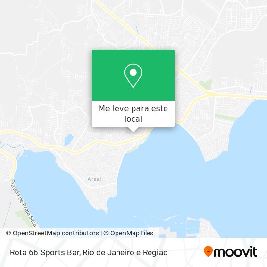 Rota 66 Sports Bar mapa