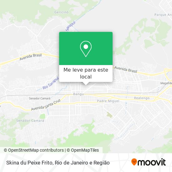 Skina du Peixe Frito mapa