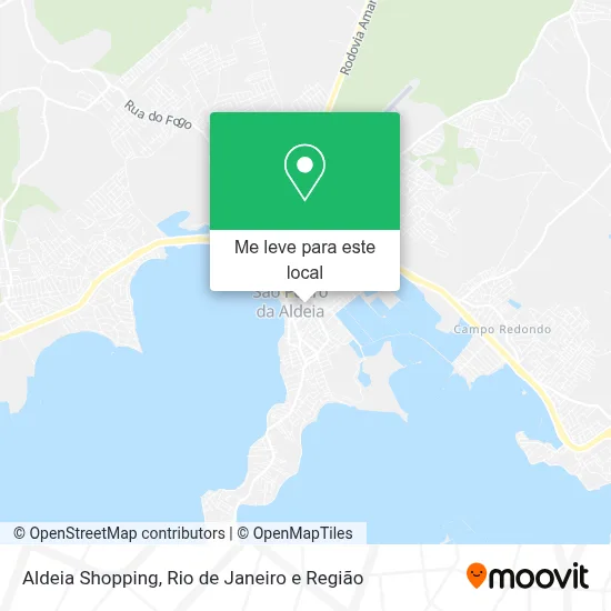 Aldeia Shopping mapa