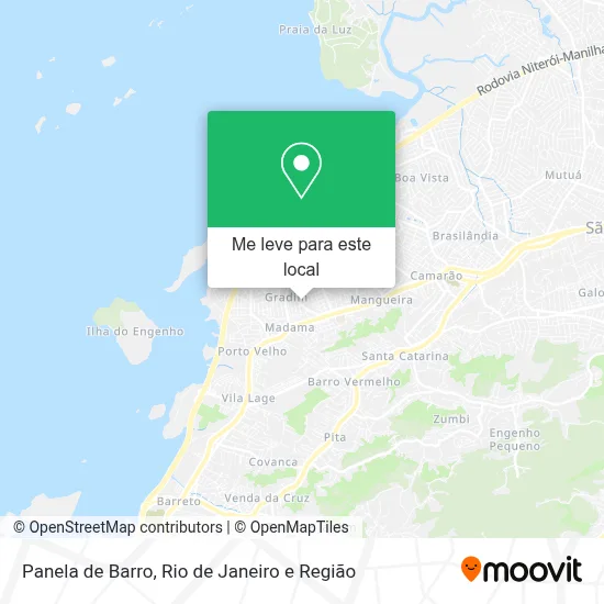 Panela de Barro mapa