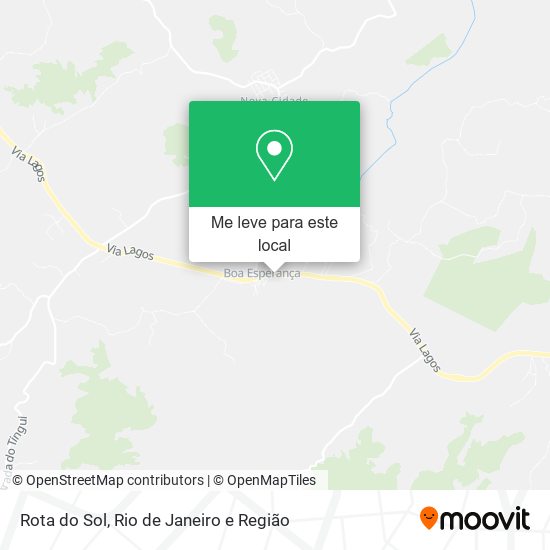 Rota do Sol mapa