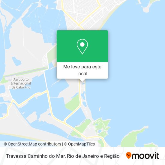 Travessa Caminho do Mar mapa