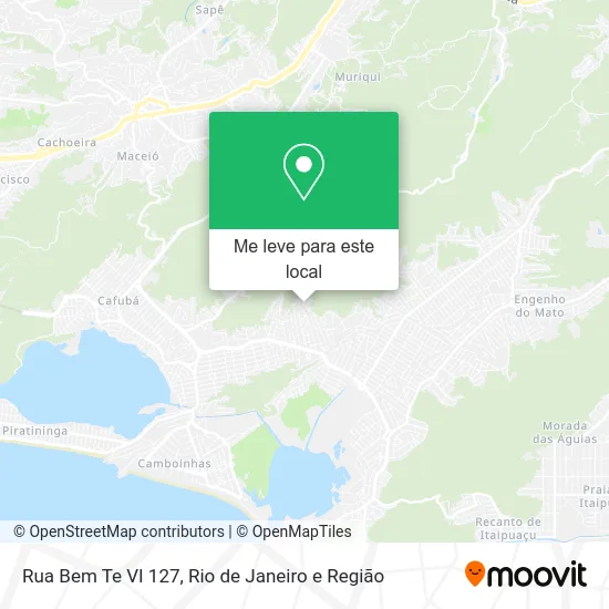 Rua Bem Te VI 127 mapa