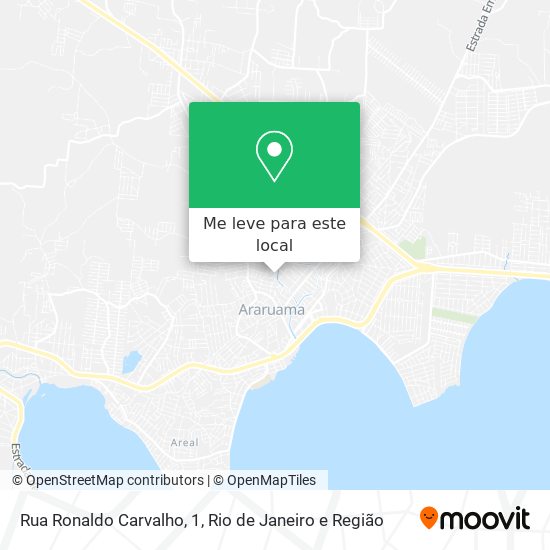 Rua Ronaldo Carvalho, 1 mapa