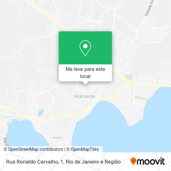 Rua Ronaldo Carvalho, 1 mapa