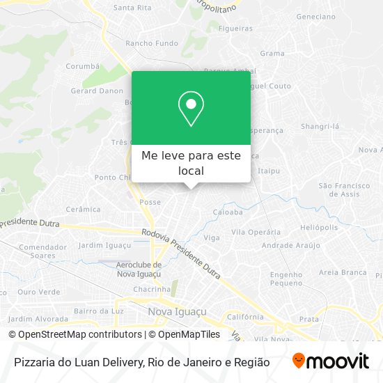 Pizzaria do Luan Delivery mapa