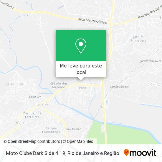 Moto Clube Dark Side 4.19 mapa