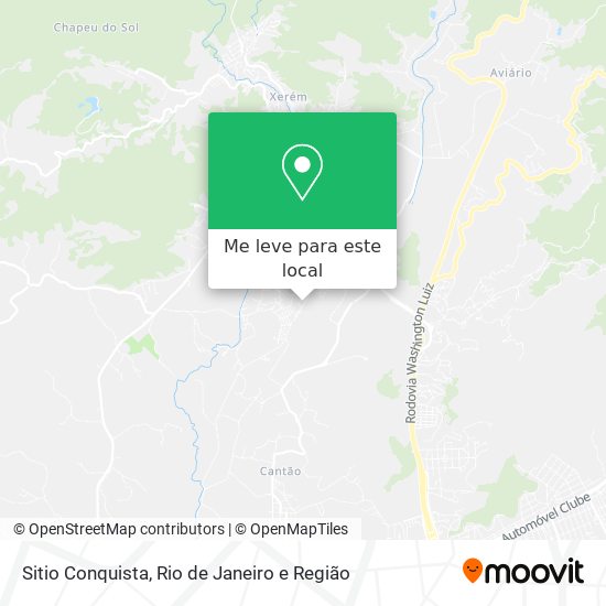 Sitio Conquista mapa