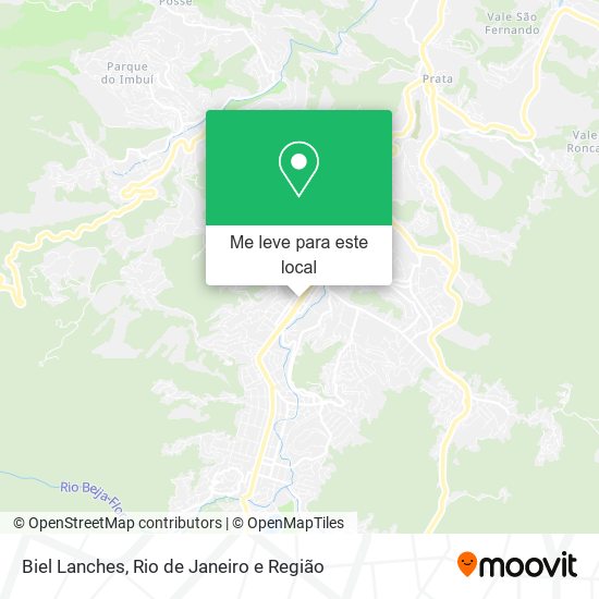 Biel Lanches mapa