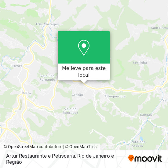 Artur Restaurante e Petiscaria mapa