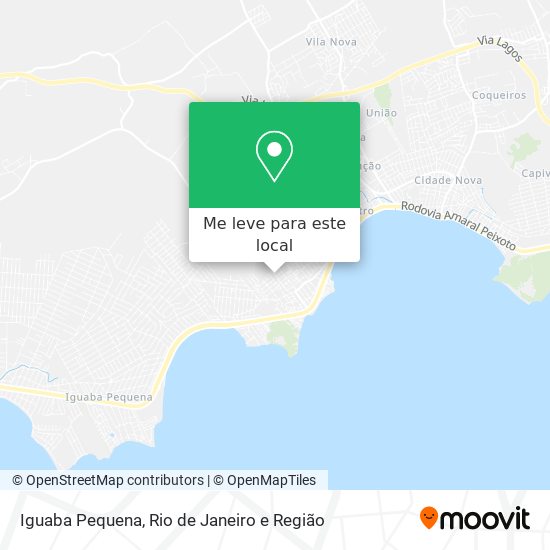 Iguaba Pequena mapa