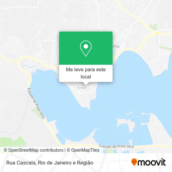 Rua Cascais mapa
