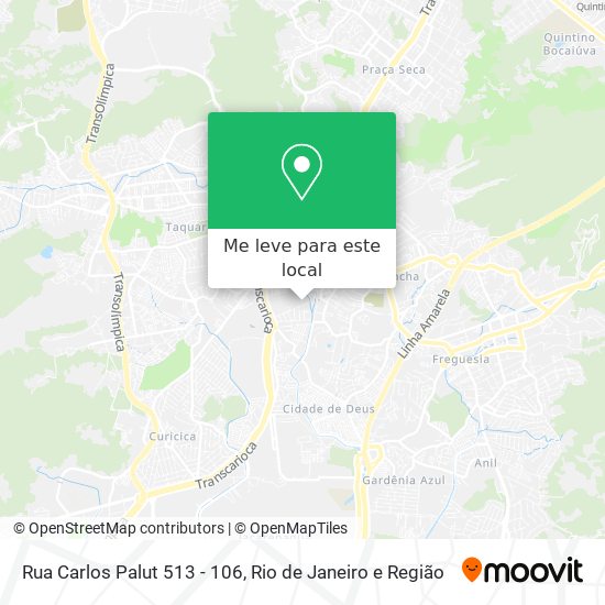 Rua Carlos Palut 513 - 106 mapa