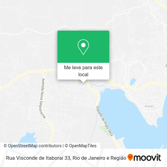Rua Visconde de Itaboraí 33 mapa