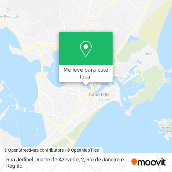 Rua Jedihel Duarte de Azevedo, 2 mapa