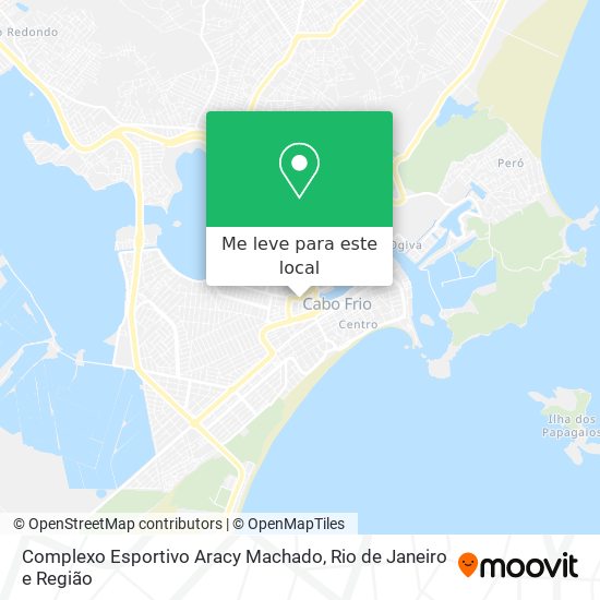 Complexo Esportivo Aracy Machado mapa
