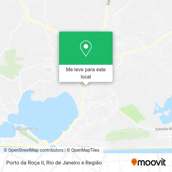 Porto da Roça II mapa