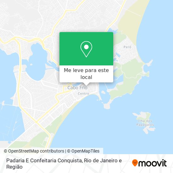 Padaria E Confeitaria Conquista mapa
