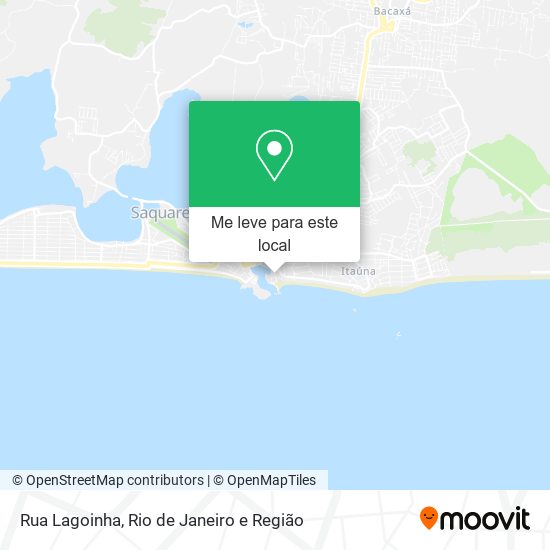 Rua Lagoinha mapa