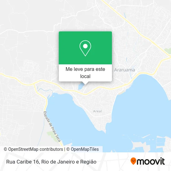 Rua Caribe 16 mapa