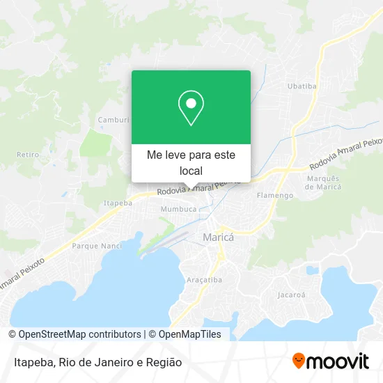 Itapeba mapa