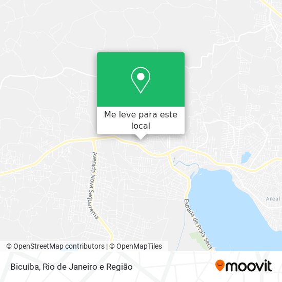 Bicuíba mapa
