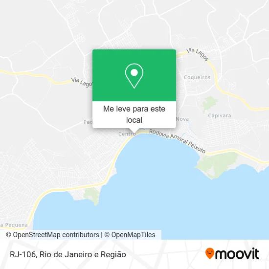 RJ-106 mapa