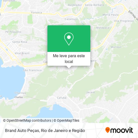 Brand Auto Peças mapa