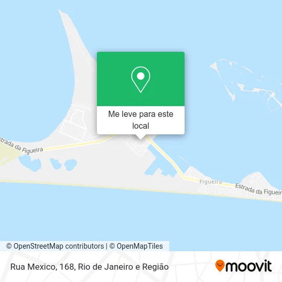 Rua Mexico, 168 mapa