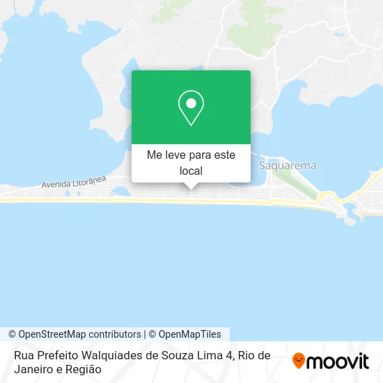 Rua Prefeito Walquiades de Souza Lima 4 mapa