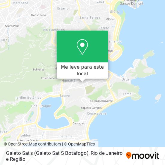 Galeto Sat's (Galeto Sat S Botafogo) mapa