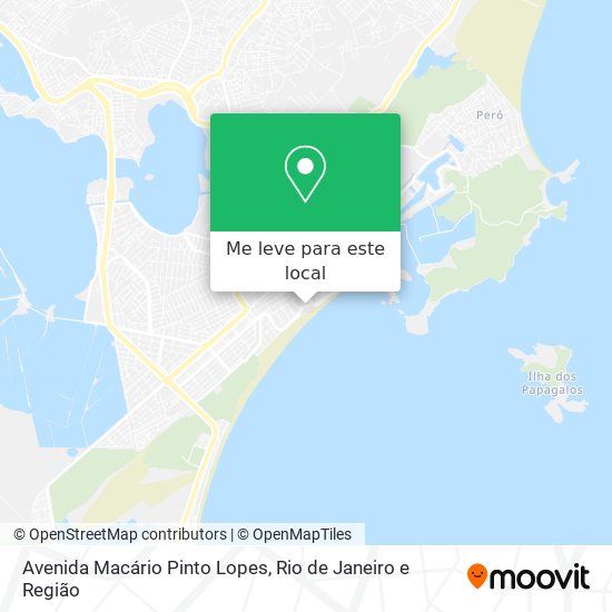 Avenida Macário Pinto Lopes mapa