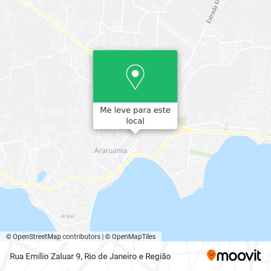 Rua Emílio Zaluar 9 mapa