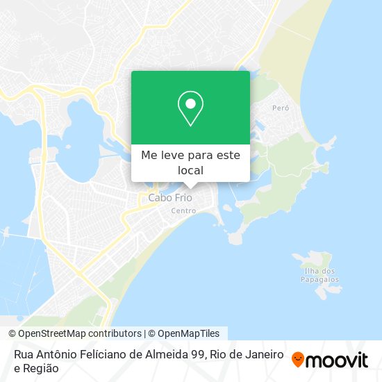 Rua Antônio Felíciano de Almeida 99 mapa