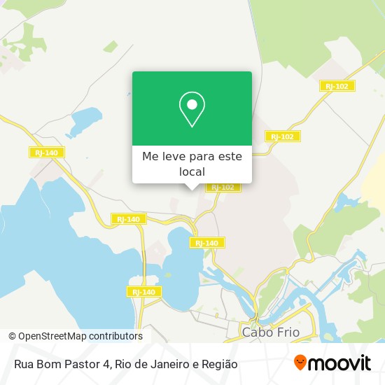 Rua Bom Pastor 4 mapa