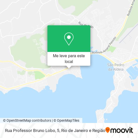 Rua Professor Bruno Lobo, 5 mapa